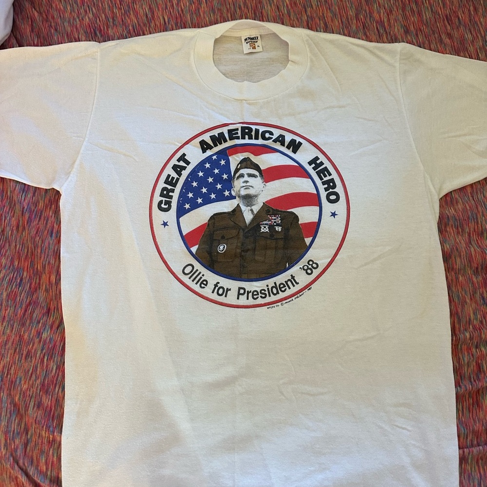 Sunbelt White Great American Hero Tee